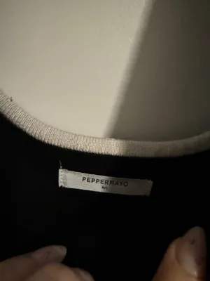 Peppermayo Cut-Out Black Dress thumbnail 2