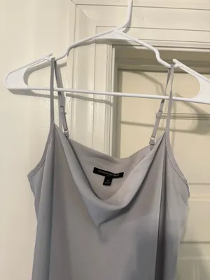 Banana Republic Midi Satin Slip Cowl neck Dress thumbnail 2
