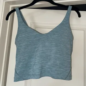 Lululemon Yoga Align Tank Heathered Tidewater Teal Size 10 thumbnail 3
