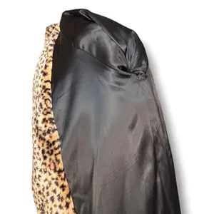 Vintage Monterey Fashions Leopard Faux Fur Long Coat Animal Print Statement thumbnail 11