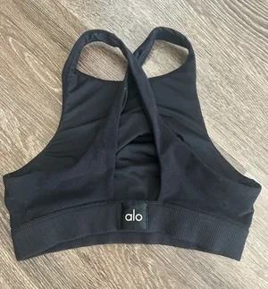 Alo Sports Bra Yoga Small Black thumbnail 1