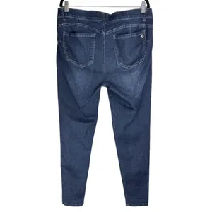 Democracy Ab Solution Womens Plus Skinny Jeans Sz 16 Dark Wash Stretch Denim thumbnail 2