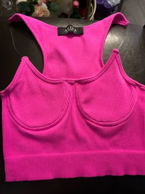 Hot pink tee Sz.small thumbnail 3