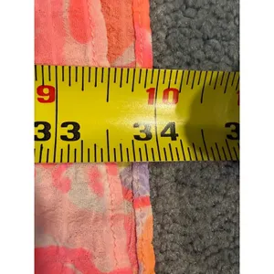 Lilly Pulitzer One Shoulder Ruffle‎ Dress Pink Neon Tropical Shift Small Coastal thumbnail 13