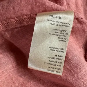 Free People X-Small Hit the Road Top Ruffle Button Puff Sleeve Lightweight Pink thumbnail 13