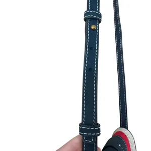 Tory Burch Maritime Stripe Crossbody Canvas Red‎ Ivory Nautical thumbnail 9
