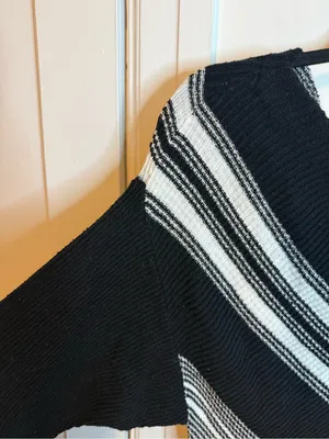 Free People Striped Spectrum Off The Shoulder Sweater thumbnail 6