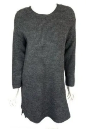 J. Crew Sweater Dress Size Small Gray Knit‎ thumbnail 1