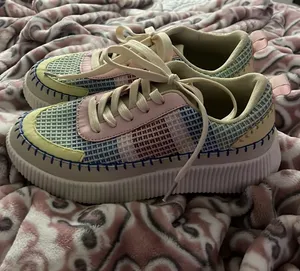 Tweed sneakers Multiple Size 6.5 thumbnail 1