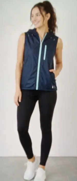 Smartwool Merino Wool Blend Nylon Womens Full Zip Vest Gorpcore Outdoors S thumbnail 1