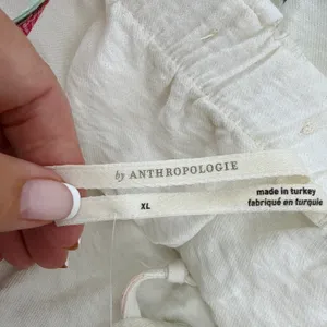 NWT Anthropologie Ruffle Cascade High-Low Dress XL Floral Botanical OB1465466‎ thumbnail 11