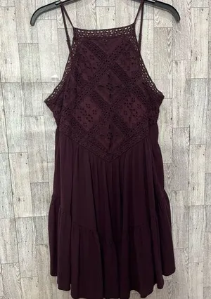 American Eagle Outfitters Boho Mini Dress M thumbnail 1