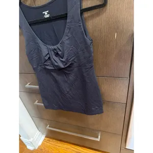 Patagonia Bandha tank top a wide scoop neckline black womens medium thumbnail 3