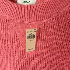 Aerie Oversized Crew Neck Sweater‎ Size Medium Salmon New thumbnail 4