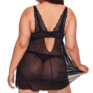 Adore Me Ella Contour babydoll nightie thumbnail 2