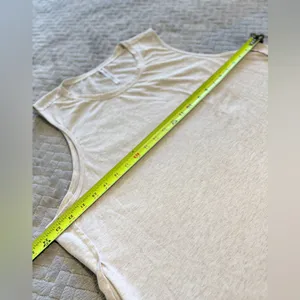 FABLETICS  Tunic Tank Top With Open Sides  Sand color-Size 1X thumbnail 6