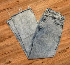 Light Wash Flare Jeans Size 18 thumbnail 1