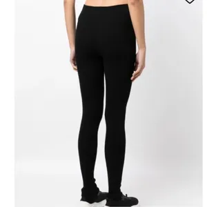 New Fear Of God Essentials Ribbed Legging in Black thumbnail 3