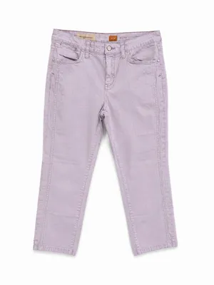 Pilcro Anthropologie Stet Jeans Women’s 30 Lavender Straight Leg Cropped thumbnail 2
