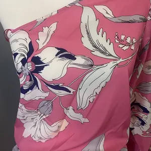 Yumi Kim Pink Floral One Shoulder Mini Dress Women’s size Small NWT‎ thumbnail 9