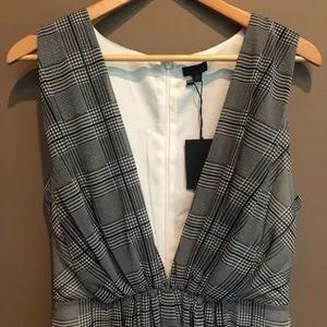 NWT NBD x‎ Revolve Plaid Jennifer Mini Dress M thumbnail 3