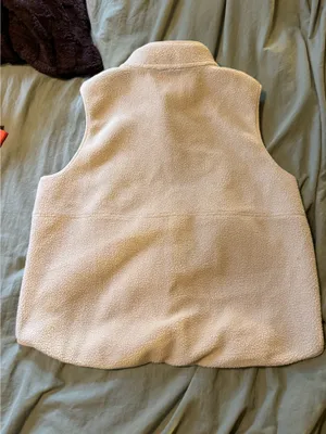 Kyodan tan fleece vest thumbnail 2
