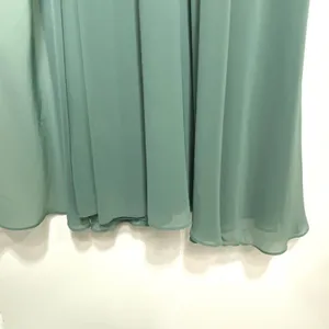 Birdy Grey Sea Glass Green Kaia Chiffon Maxi Bridesmaid Dress L thumbnail 11