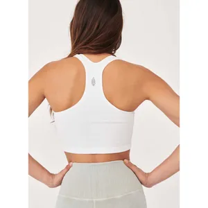 FREE PEOPLE Movement Free Throw Crop Top in White Size X-Small thumbnail 2