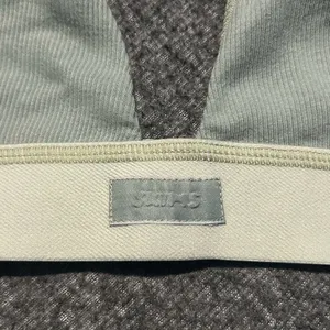 Skims Rib Plunge Bralette Size XL Mineral Green *SEE MEASUREMENTS* thumbnail 4