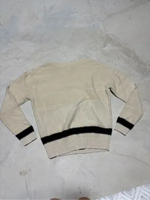 Ralph Lauren jeans co Cream Aztec Pattern Knit Sweater medium thumbnail 9