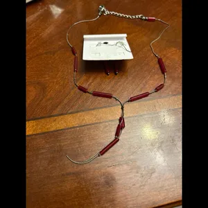 Fashion jewlery earring and necklace made in Czech Republic thumbnail 3
