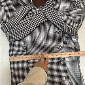 House of CB LEONI Brown Puppytooth Check Bodycon Mini Dress NWOT‎ Size XL thumbnail 8