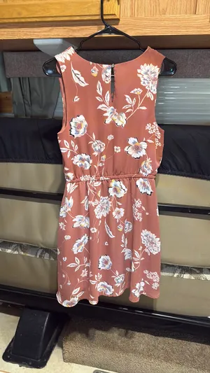 Pink Floral Maurices Dress thumbnail 3