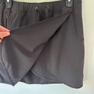 Patagonia Women's Fleetwith Skort Black Active Wear Athleisure Outdoor Skirt thumbnail 5