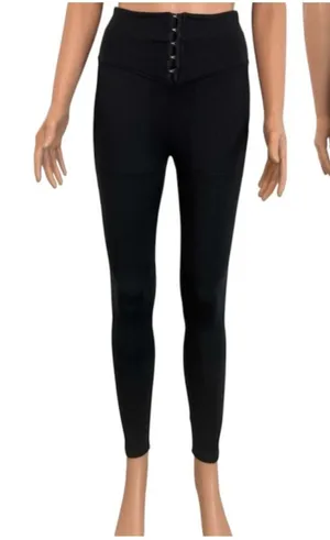 Free People FP Movement XS high rise Hooked on You corset legging P 2706 thumbnail 1