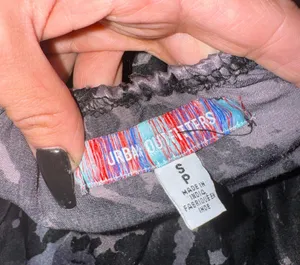 Urban Outfitters XS star embroidered strappy flowy mini dress thumbnail 3