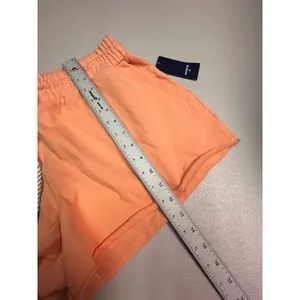 Parke for Target Orange French Terry Sweat Shorts High Rise Drawstring Large thumbnail 4