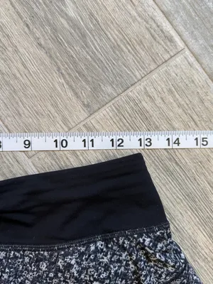 Lululemon Athletica Soundwave White Black Quick Pace Skirt Skort Women's Size 4 thumbnail 7