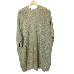 Aritzia Community Gray Open Front Mid Length Cardigan Sweater‎ XXS thumbnail 3