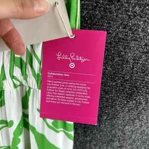 Lilly Pulitzer for Target Jumpsuit 20th Anniversary Collection Green Palm XL NWT thumbnail 6
