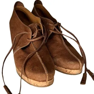 Bon Bonite‎ Suede Wedge Heels Brown Size 6 thumbnail 2