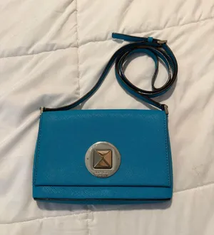 Kate Spade Teal Crossbody Purse thumbnail 1