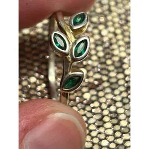 925 sterling silver h8 size 8 1.86g ring band thumbnail 3