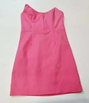 Superdown stevie sweetheart mini dress in pink XS thumbnail 3