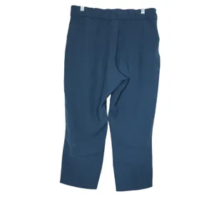 Lululemon Size 8 On the Fly Crop Navy Blue Luxtreme Drawstring Pants thumbnail 3