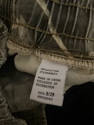 Camo cargo pants telepatía Green Size 29 thumbnail 2