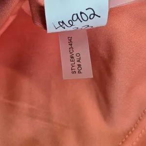 Vince Camuto Womens Pink Orange Abstract‎ Leaf Print Halter Dress Size 16 thumbnail 6