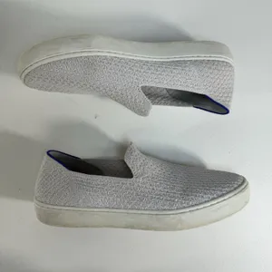 Rothy's Size 9 The Original Slip‎ On Sneaker Diamond Twill Women's Gray Shoes thumbnail 4