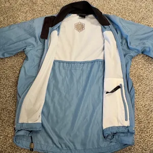 REI Lightweight Windbreaker Jacket Full Zip Pockets Women S/M Running Athletic‎ thumbnail 7