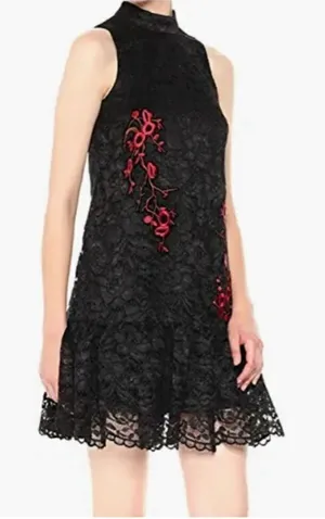 NWT Nicole Miller New York Anthropologie Sequin Midtown Lace Dress Dress Size 6 thumbnail 1